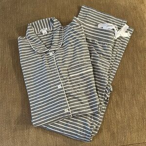 JCrew Dreamy Cotton Pajama Set S